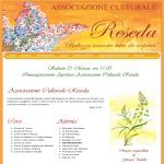 Creazione sito web Associazione Culturale Reseda